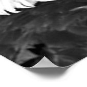 American Bald Eagle Motivierend Leadership Poster (Ecke)