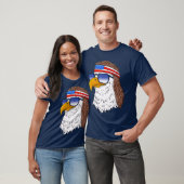 American Bald Eagle Mullet 4. Juli Funny USA T-Shirt (Unisex)