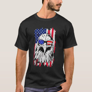 American Bald Eagle Mullet 4. Juli Usa Patrio T-Shirt