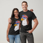 American Bald Eagle Mullet 4. Juli Usa Patriot T-Shirt (Unisex)