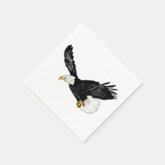American Bald Eagle Napkins Serviette (Ecke)