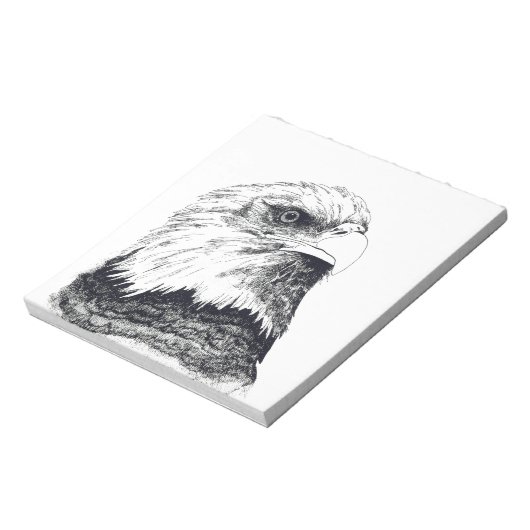 American Bald Eagle Notizblock (Rotiert)