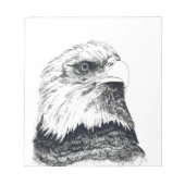 American Bald Eagle Notizblock (Vorderseite)