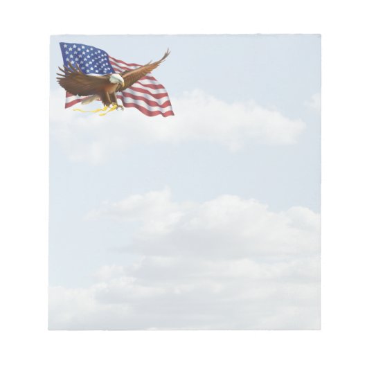 American Bald Eagle Notizblock (Vorderseite)