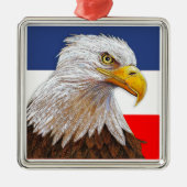American Bald Eagle Ornament Aus Metall (Vorne)