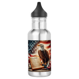 American Bald Eagle Patriotismus Edelstahlflasche