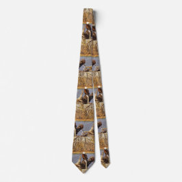 American Bald Eagle Perched on a Log Krawatte