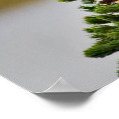 American Bald Eagle Perched Poster (Ecke)