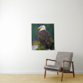 American Bald Eagle Perched Wandteppich (Beispiel)