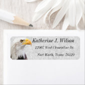 American Bald Eagle Personal Mailing Labels (Insitu)