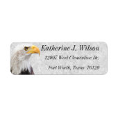 American Bald Eagle Personal Mailing Labels (Vorne)