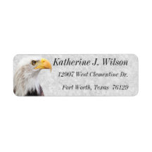 American Bald Eagle Personal Mailing Labels