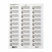 American Bald Eagle Personal Mailing Labels (Vorne)