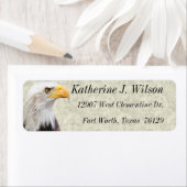 American Bald Eagle Personal Mailing Labels (Insitu)