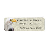 American Bald Eagle Personal Mailing Labels (Vorne)