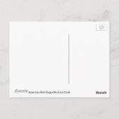 American Bald Eagle / Postcard Postkarte (Rückseite)