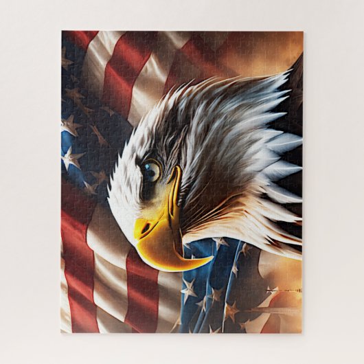 American Bald Eagle Puzzle (Vertikal)