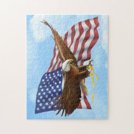 American Bald Eagle Puzzle (Vertikal)