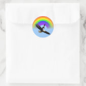 American Bald Eagle Rainbow Sticker (Tasche)