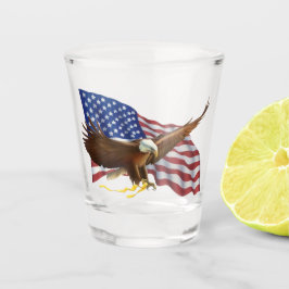 American Bald Eagle Schnapsglas