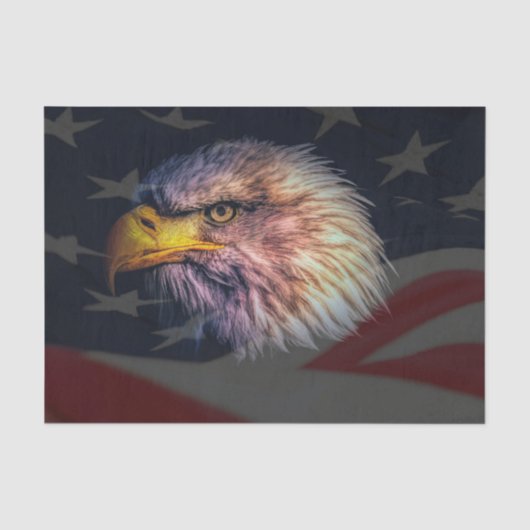American Bald Eagle Seidenpapier (Vorderseite)