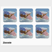 American Bald Eagle Sticker (Blatt)