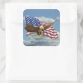 American Bald Eagle Sticker (Tasche)