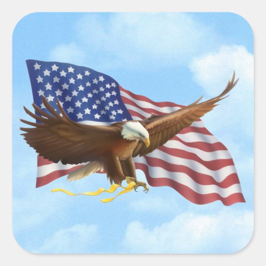 American Bald Eagle Sticker (Vorderseite)