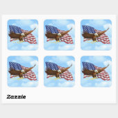 American Bald Eagle Sticker (Blatt)