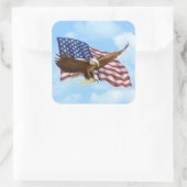 American Bald Eagle Sticker (Tasche)