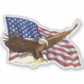 American Bald Eagle Sticker (Vorderseite)
