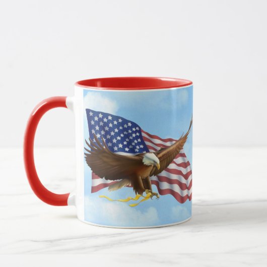 American Bald Eagle Tasse (Links)