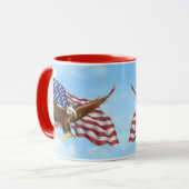 American Bald Eagle Tasse (Vorderseite Links)