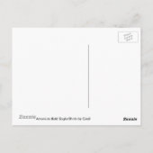 American Bald Eagle VII Postcard Postkarte (Rückseite)