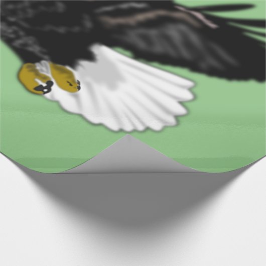 American Bald Eagle Wrapping Paper - Benutzerdefin Geschenkpapier (Ecke)