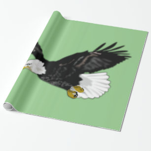 American Bald Eagle Wrapping Paper - Benutzerdefin Geschenkpapier