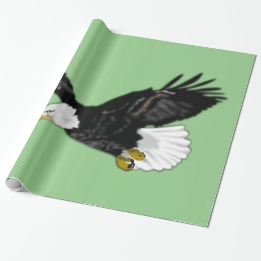 American Bald Eagle Wrapping Paper - Benutzerdefin Geschenkpapier (Ungerollt)