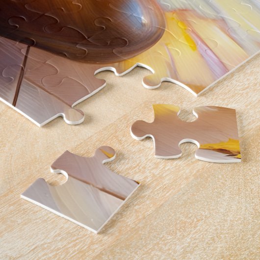 American Ballerina Herbst Sonnenblumen Puzzle (Seite)