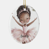 American Ballerina Keramik Ornament (Rechts)