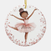 American Ballerina Keramik Ornament (Vorne)