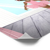 American Ballerina Poster (Ecke)
