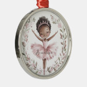 American Ballet Dancer Ornament Aus Metall (Rechts)