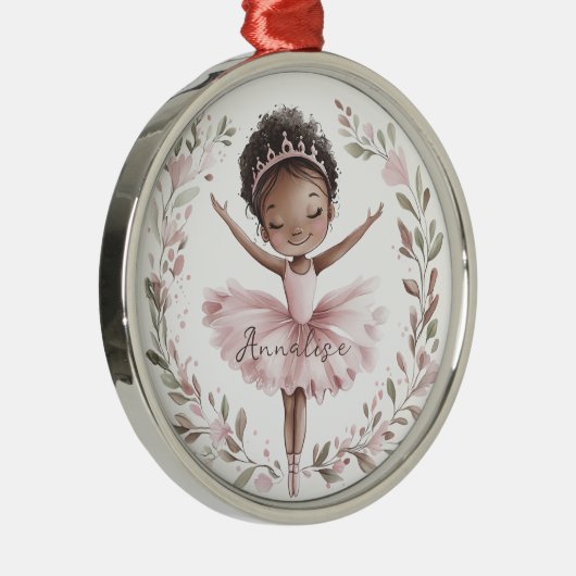 American Ballet Dancer Ornament Aus Metall (Rechts)