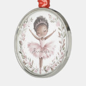 American Ballet Dancer Ornament Aus Metall (Links)