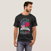 American Bangladeshi Zuhause in Us Patriot Banglad T-Shirt (Vorne ganz)