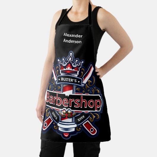 American Barber Personalize Schürze (InSitu)