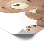 American Bären Poster Kids Room Print (Ecke)