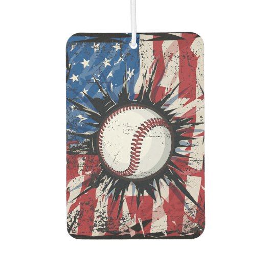 American Baseball Autolufterfrischer (Vorderseite)