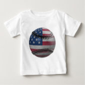 American Baseball Baby T-shirt (Vorderseite)