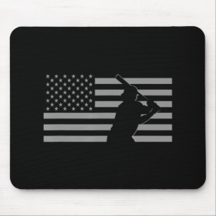 American Baseball Baseball  Mousepad